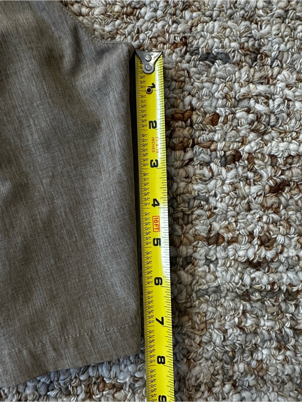 Eddie Bauer Tan Drawstring Hybrid Shorts - Picture 6 of 8